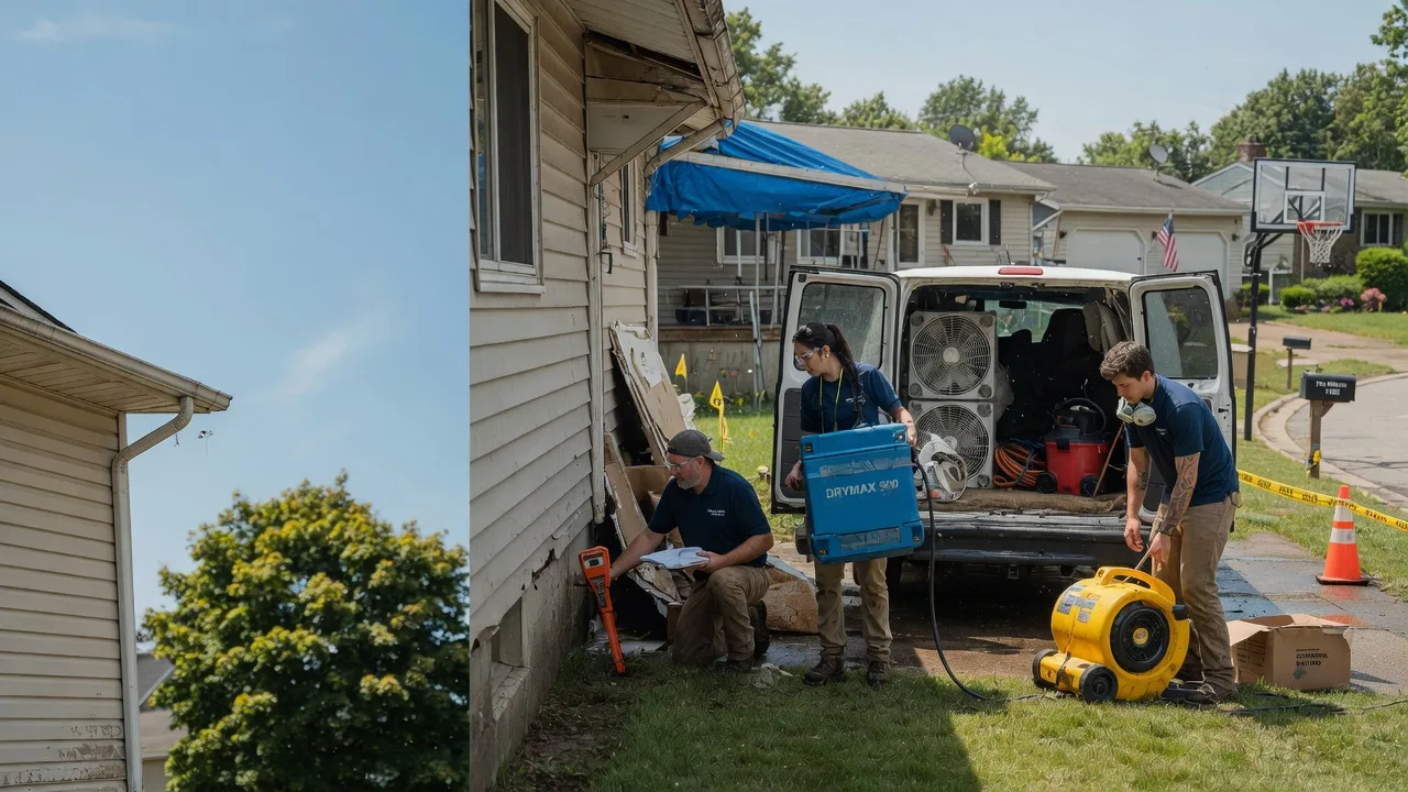 Ceiling Leak Cleanup in Mineral Point, PA near me